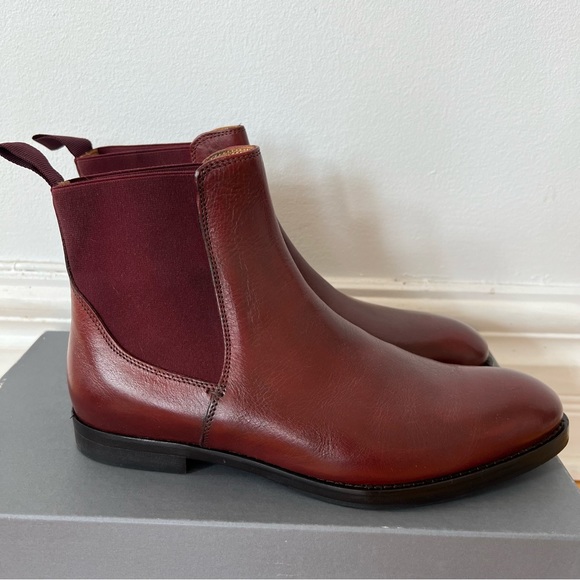 Gravity Pope * new * Italian wine leather boots 40 - Picture 3 of 8